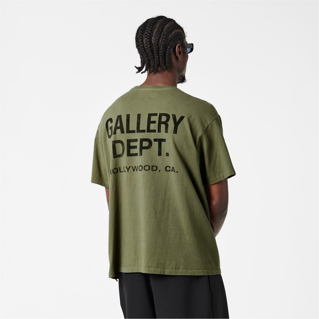 Gallery Dept Souvenir T Shirt Olive