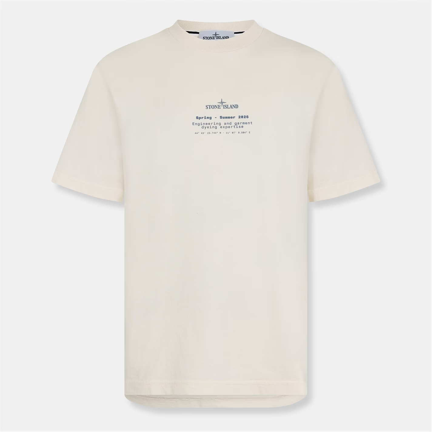 STONE ISLAND Stone Print T-Shirt Ivory