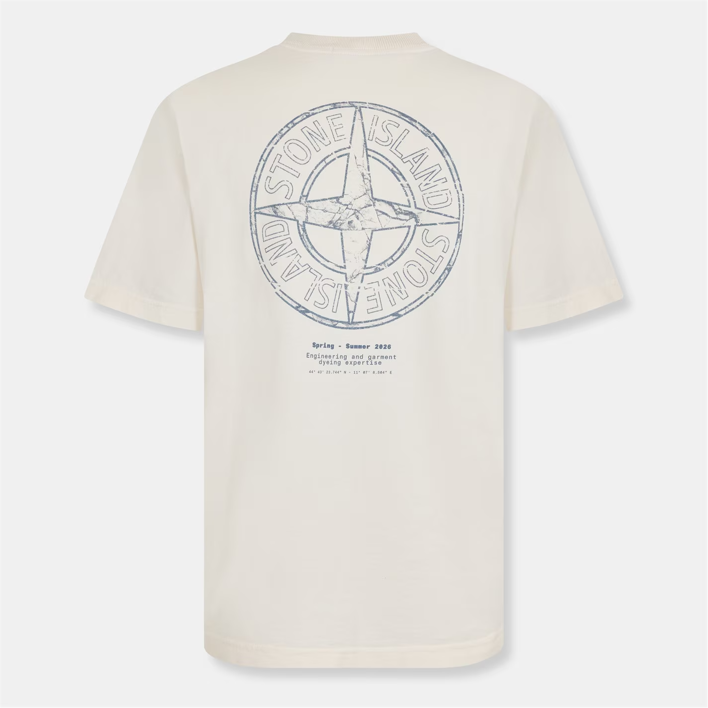 STONE ISLAND Stone Print T-Shirt Ivory