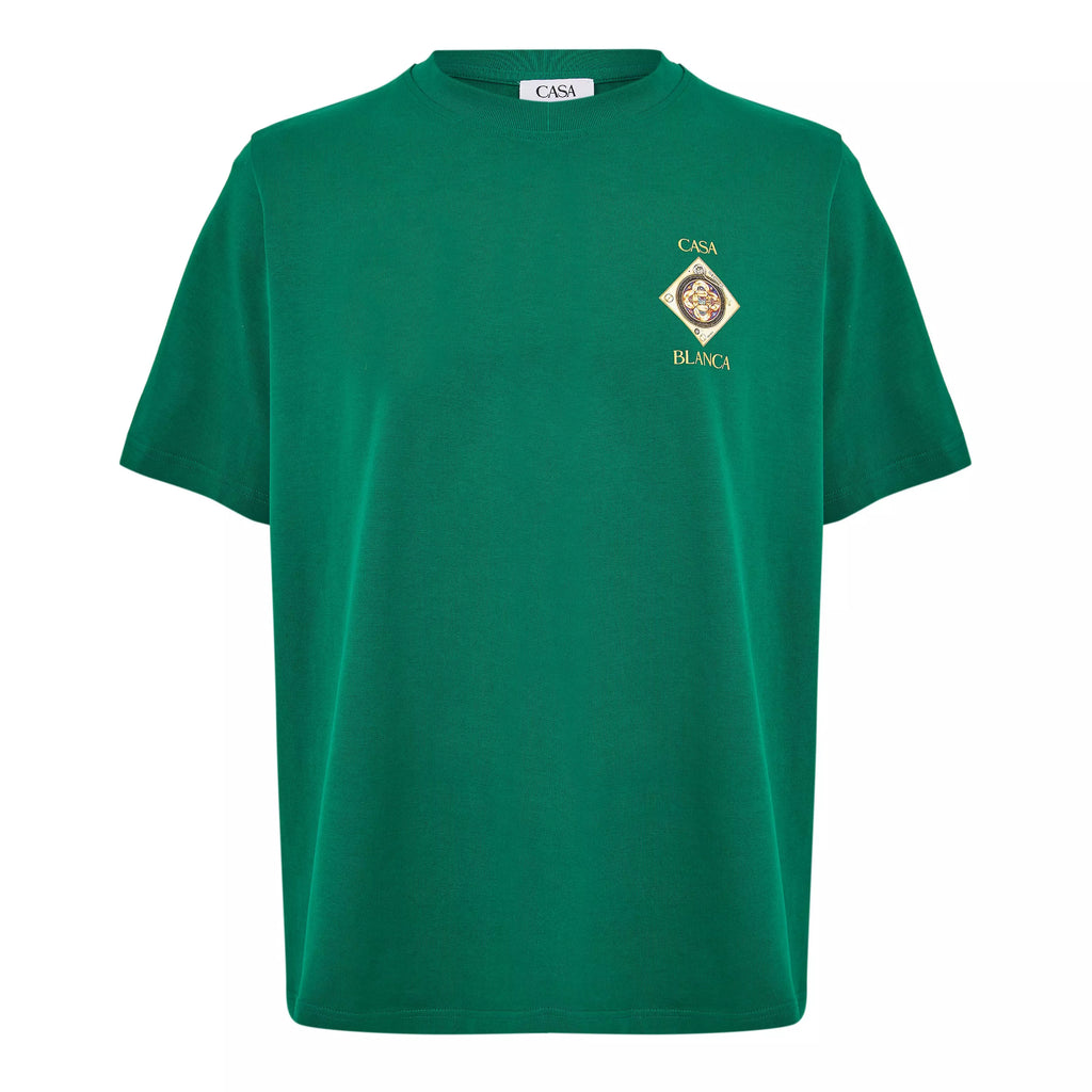 CASABLANCA Turntable T-Shirt Green