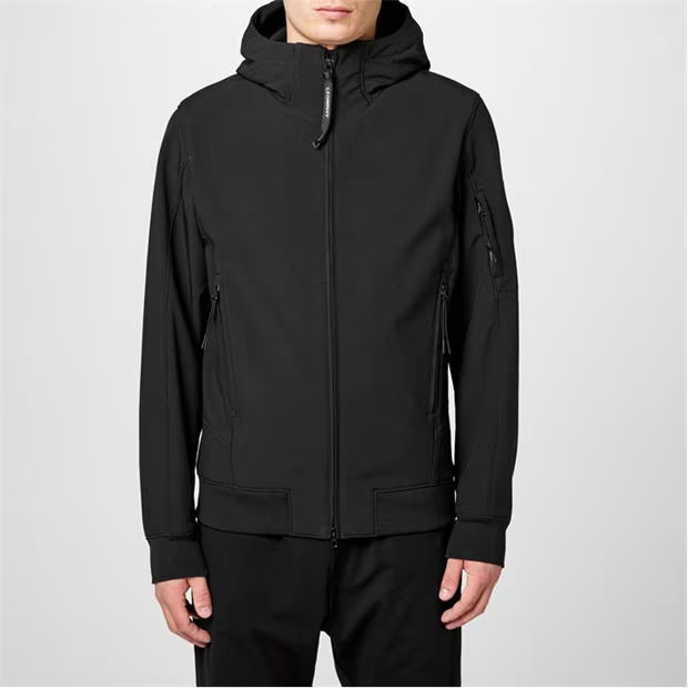 C.P. COMPANY Soft Shell Jacket Black CP Company