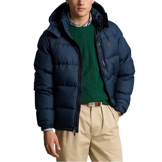 Ralph Lauren Puffer Down Jacket Navy Ralph Lauren