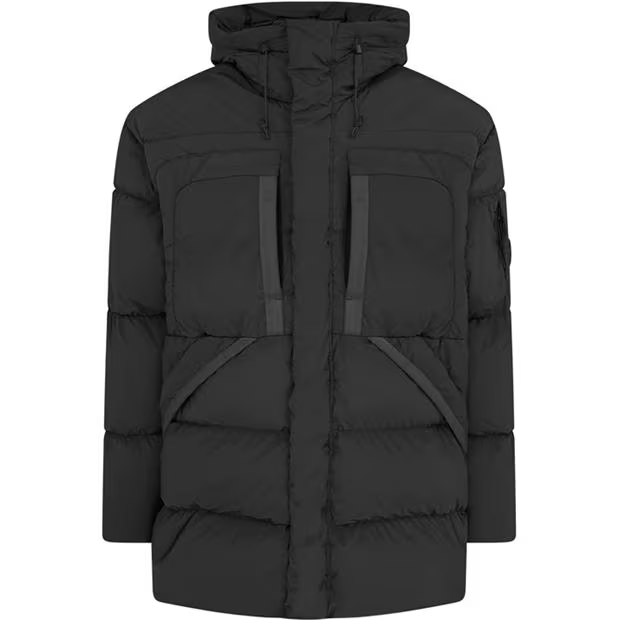 CP COMPANY Nycrar Parka Jacket Black