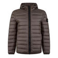 STONE ISLAND Badge Down Puffer Jacket Noce