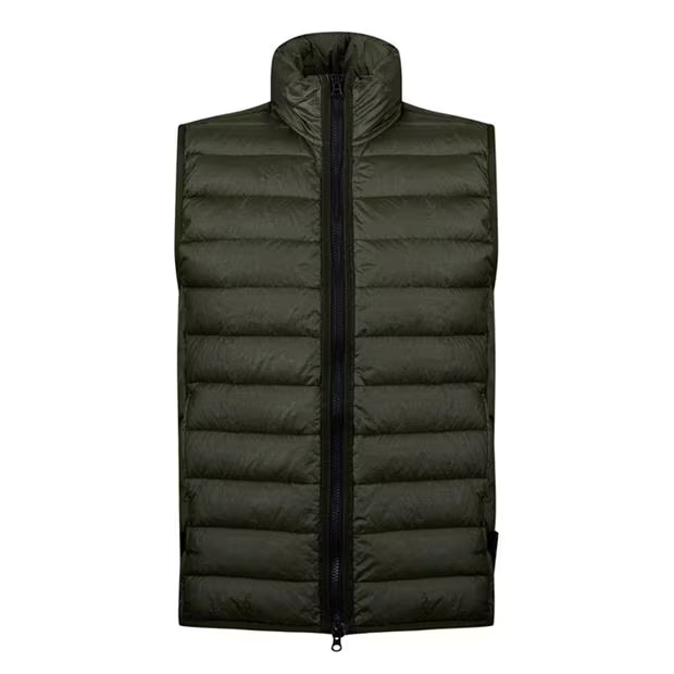 Stone Island Down Gilet Olive Stone Island