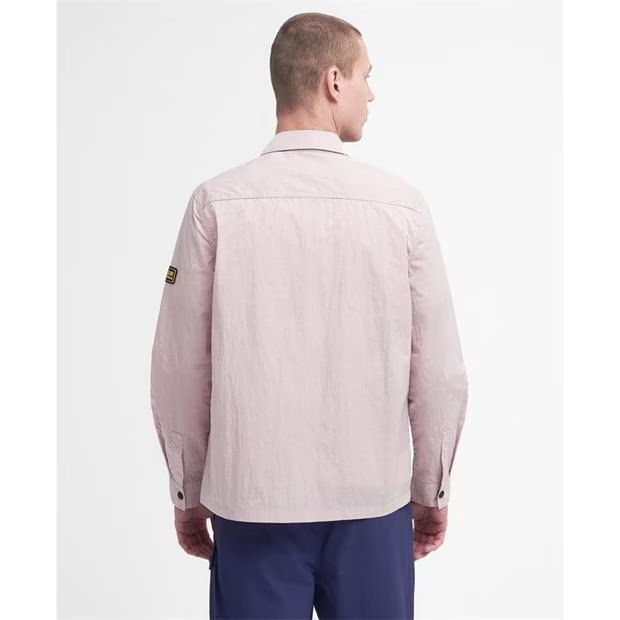Barbour Logo Overshirt Pink Barbour