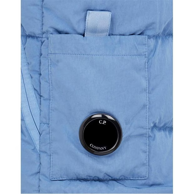 CP COMPANY Chrome Lens Vest Sky Blue CP Company