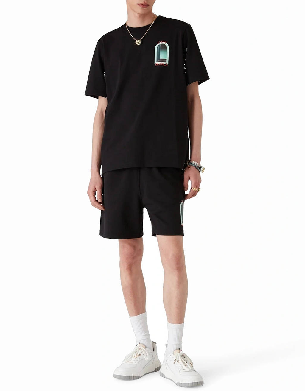 Casablanca L'Arche T Shirt Black