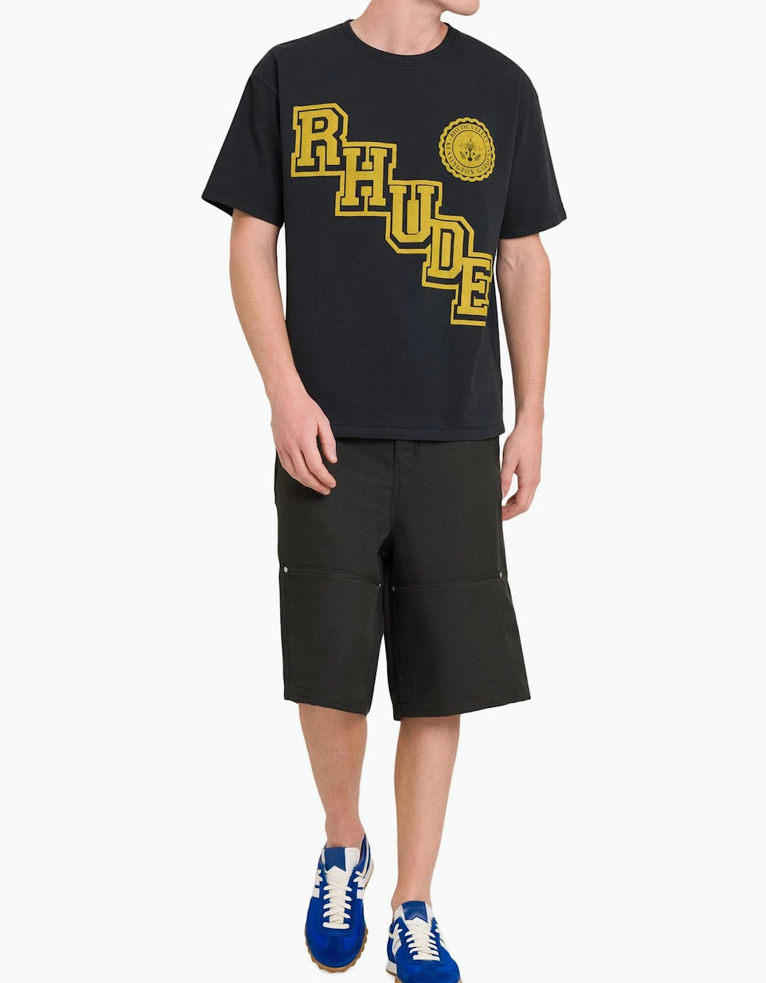 Rhude Collegiate Crest T-Shirt