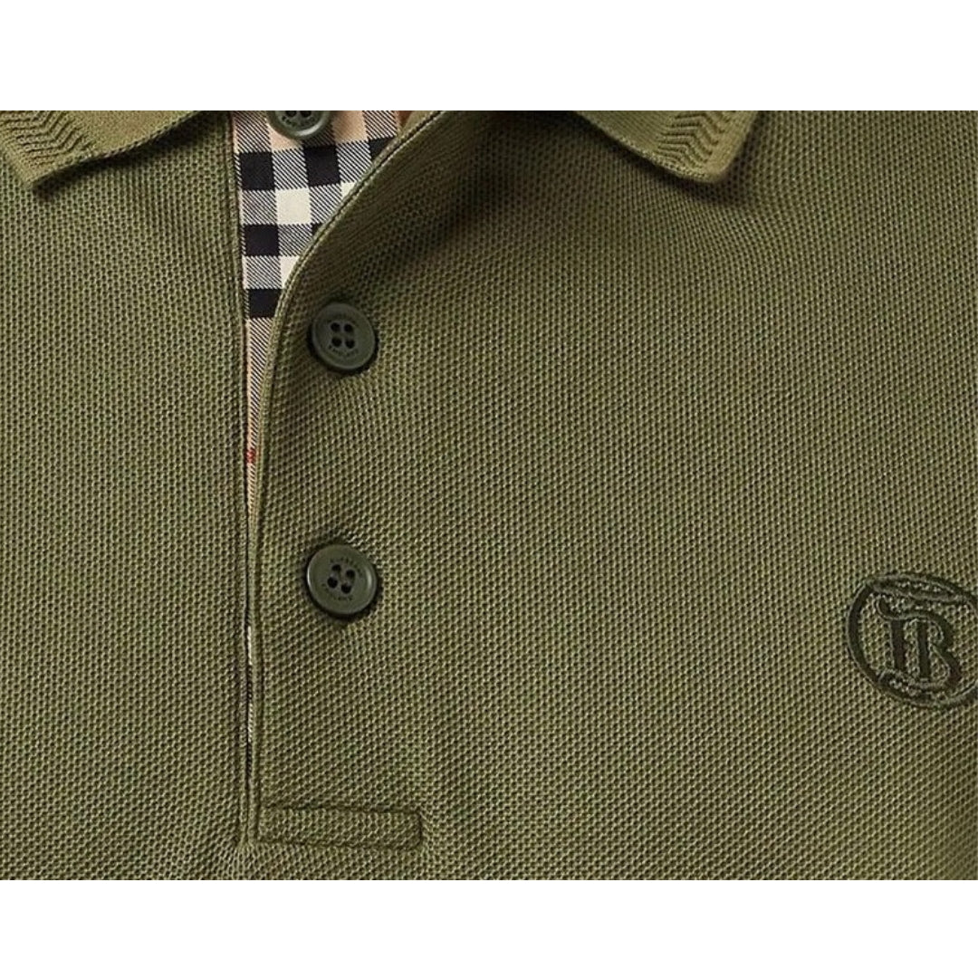 Burberry TB Eddie Polo Olive Burberry