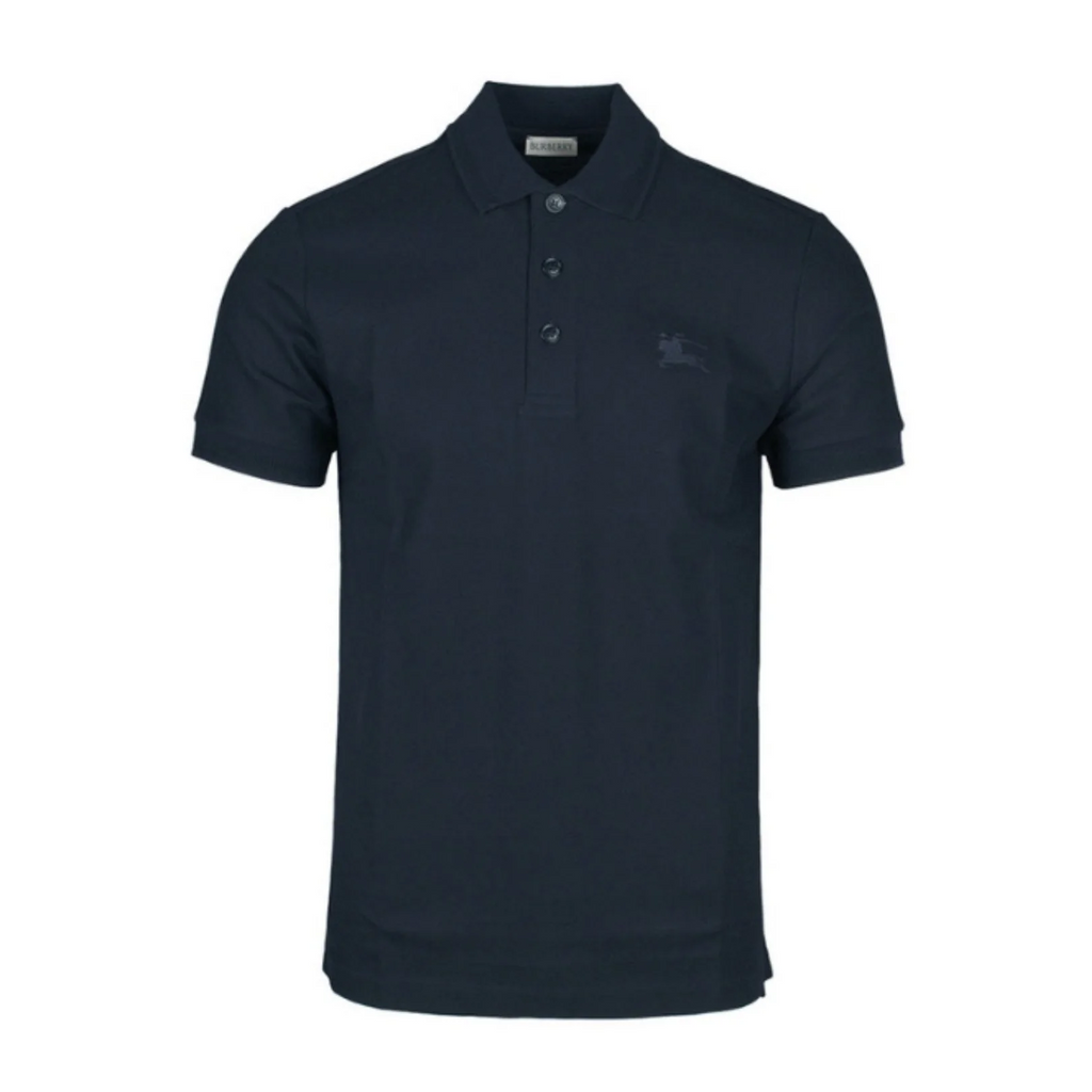 Burberry Fawn Logo Polo Blue