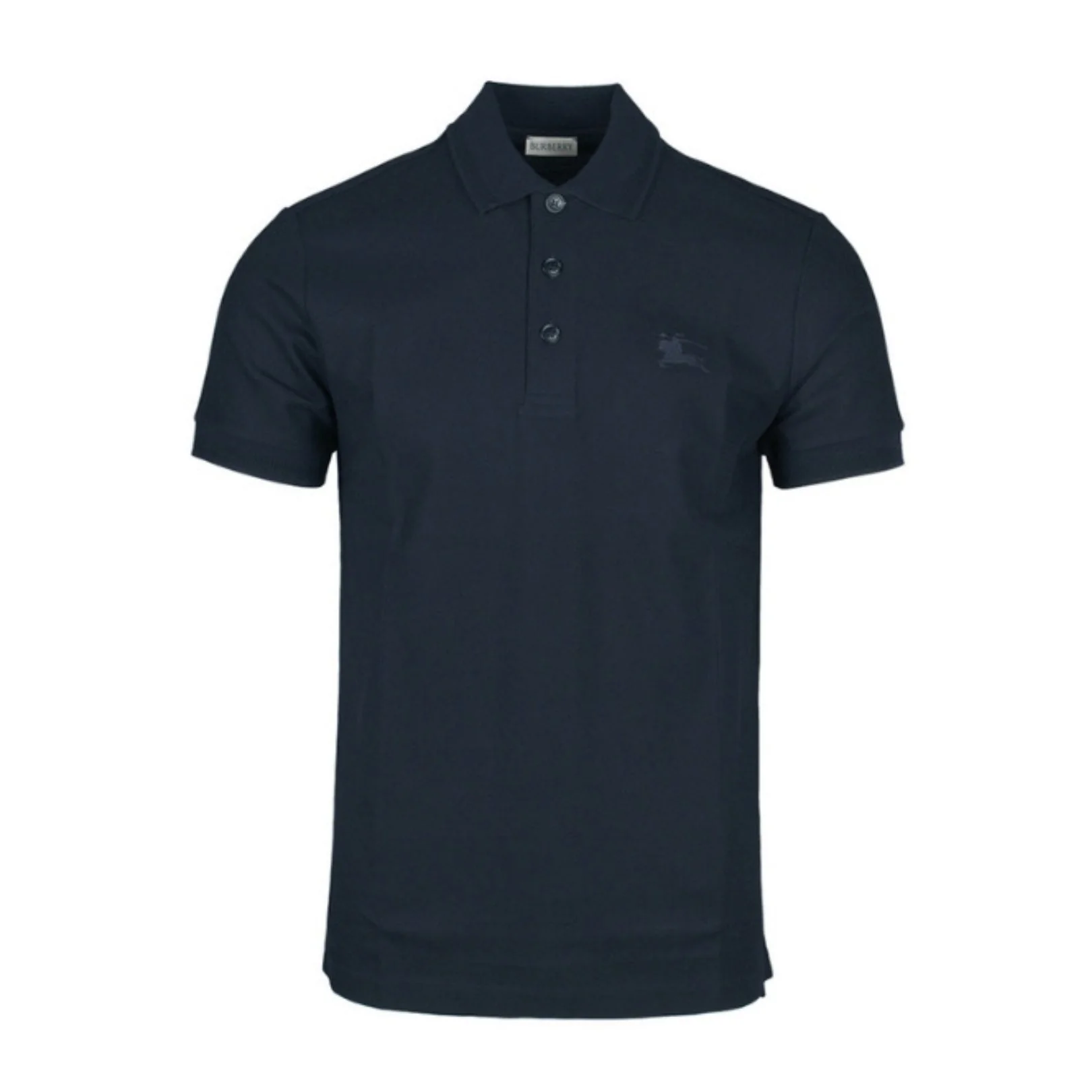 Burberry Fawn Logo Polo Blue