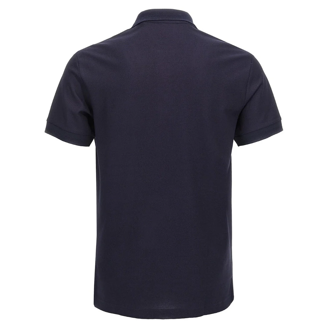 Burberry Fawn Logo Polo Blue