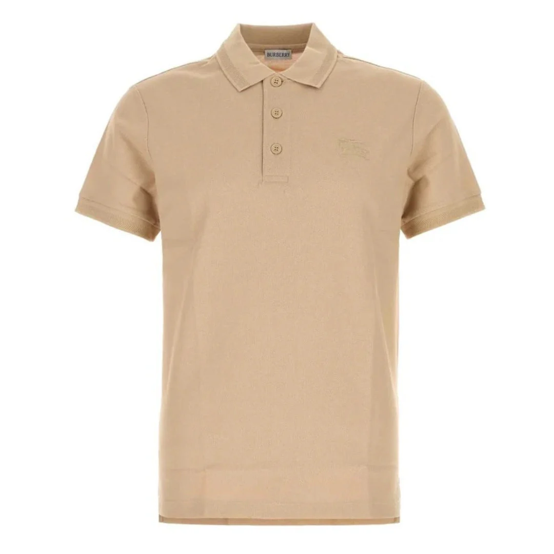 Burberry Fawn Logo Polo Beige