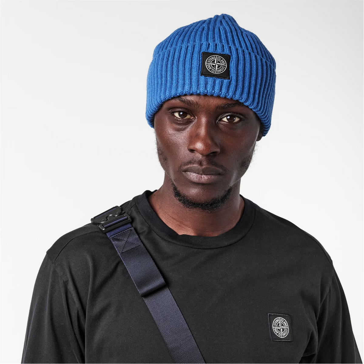 Stone Island Wool Hat Avio Blue