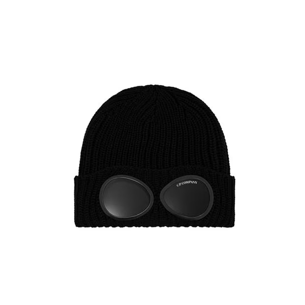 CP Company Goggle Wool Hat Black CP Company
