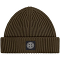 Stone Island Wool Hat Olive Stone Island