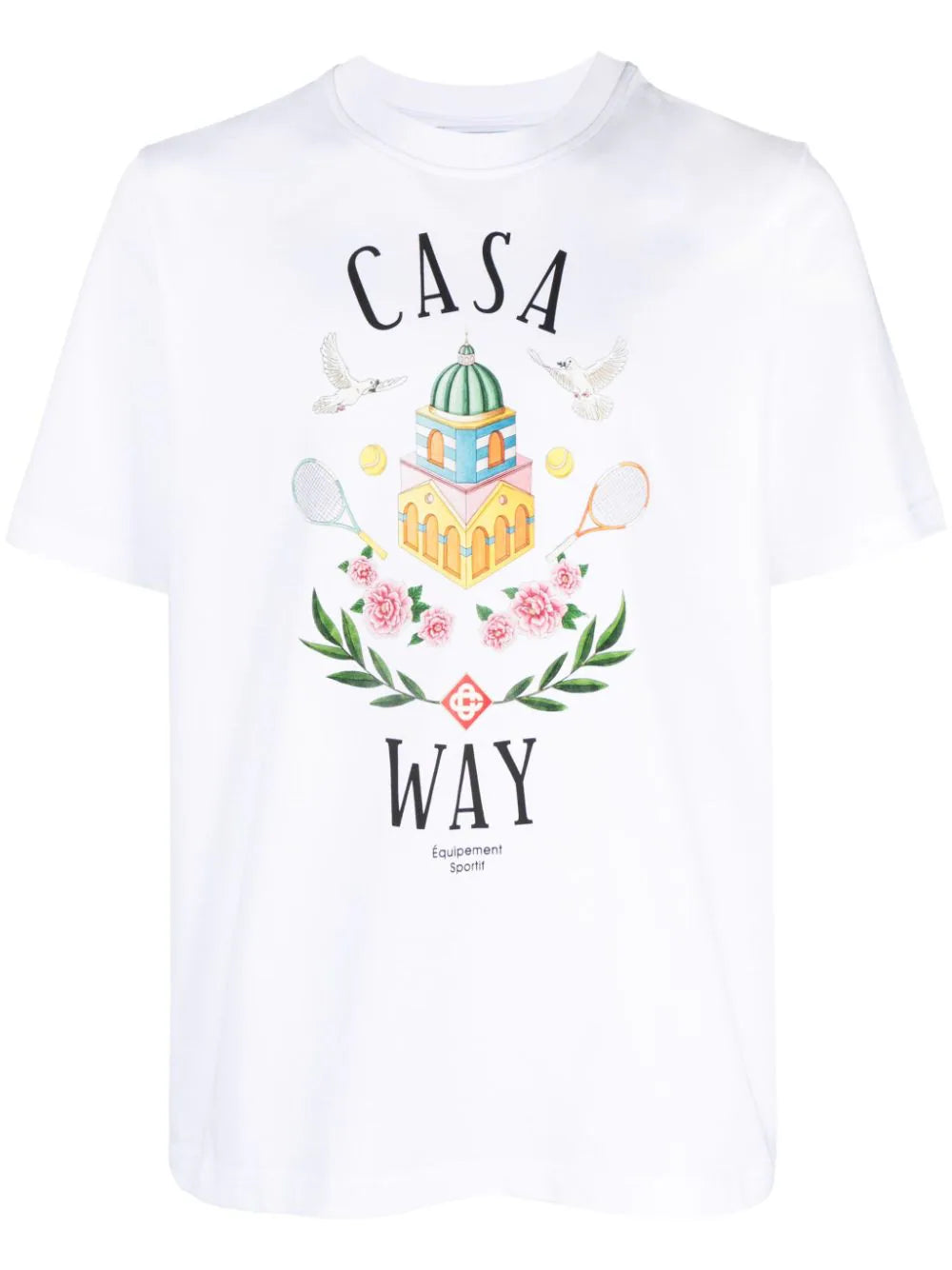 Casablanca Way T Shirt White Casablanca