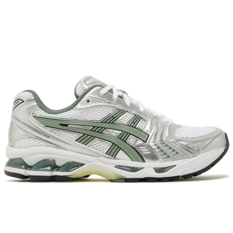 ASICS Gel-Kayano 14 White Pure Silver Slate Grey Sage