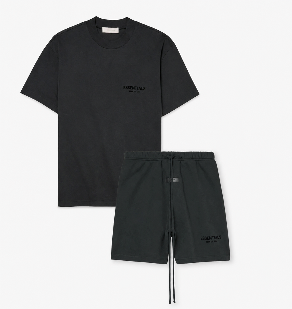 Fog Essentials Logo Shorts Set Black
