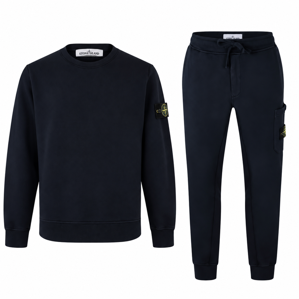 Stone Island Full Tracksuit Navy