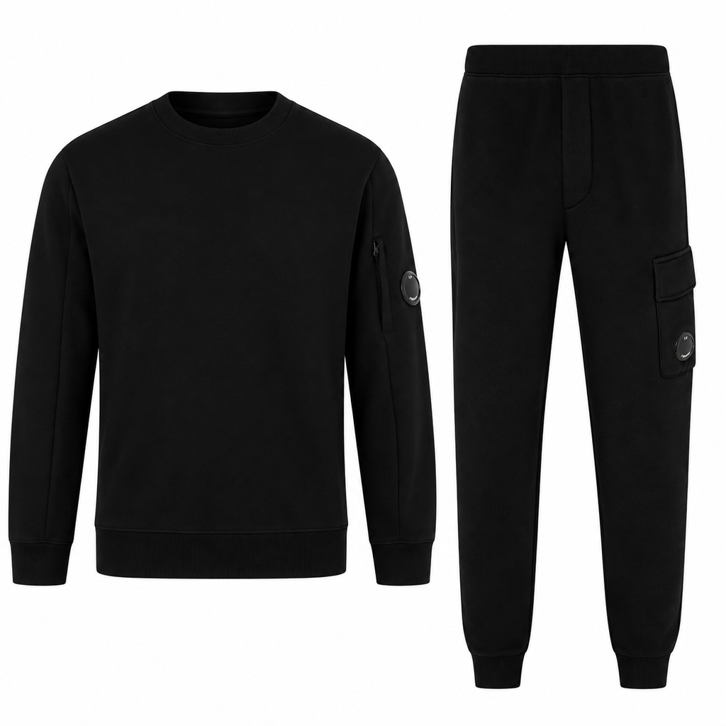 CP Company Full Tracksuit Black
