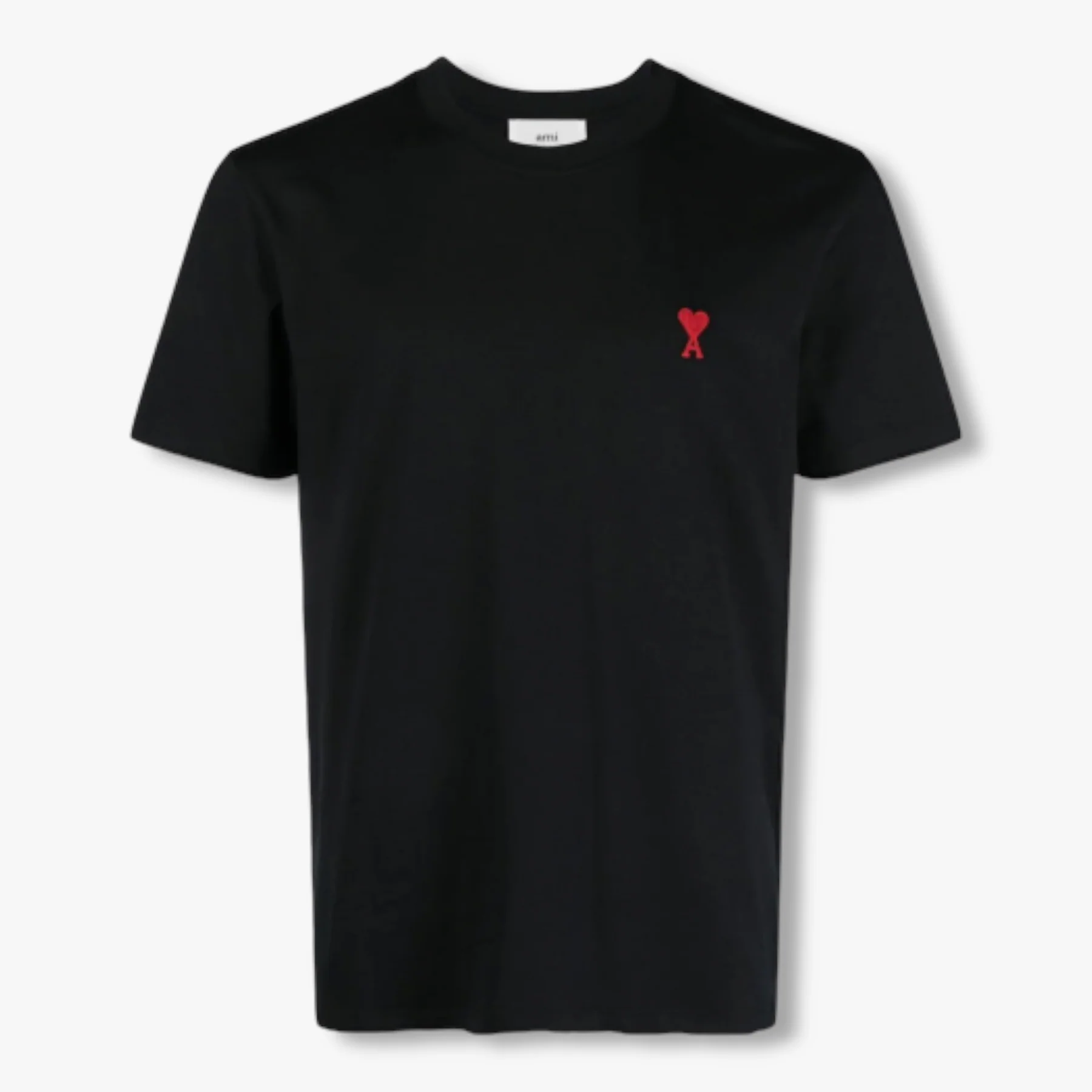 Ami Paris Logo T Shirt Black Ami Paris