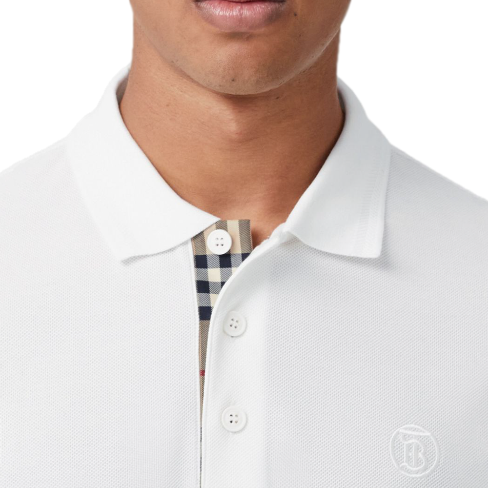 Burberry Classic Eddie Polo White Burberry