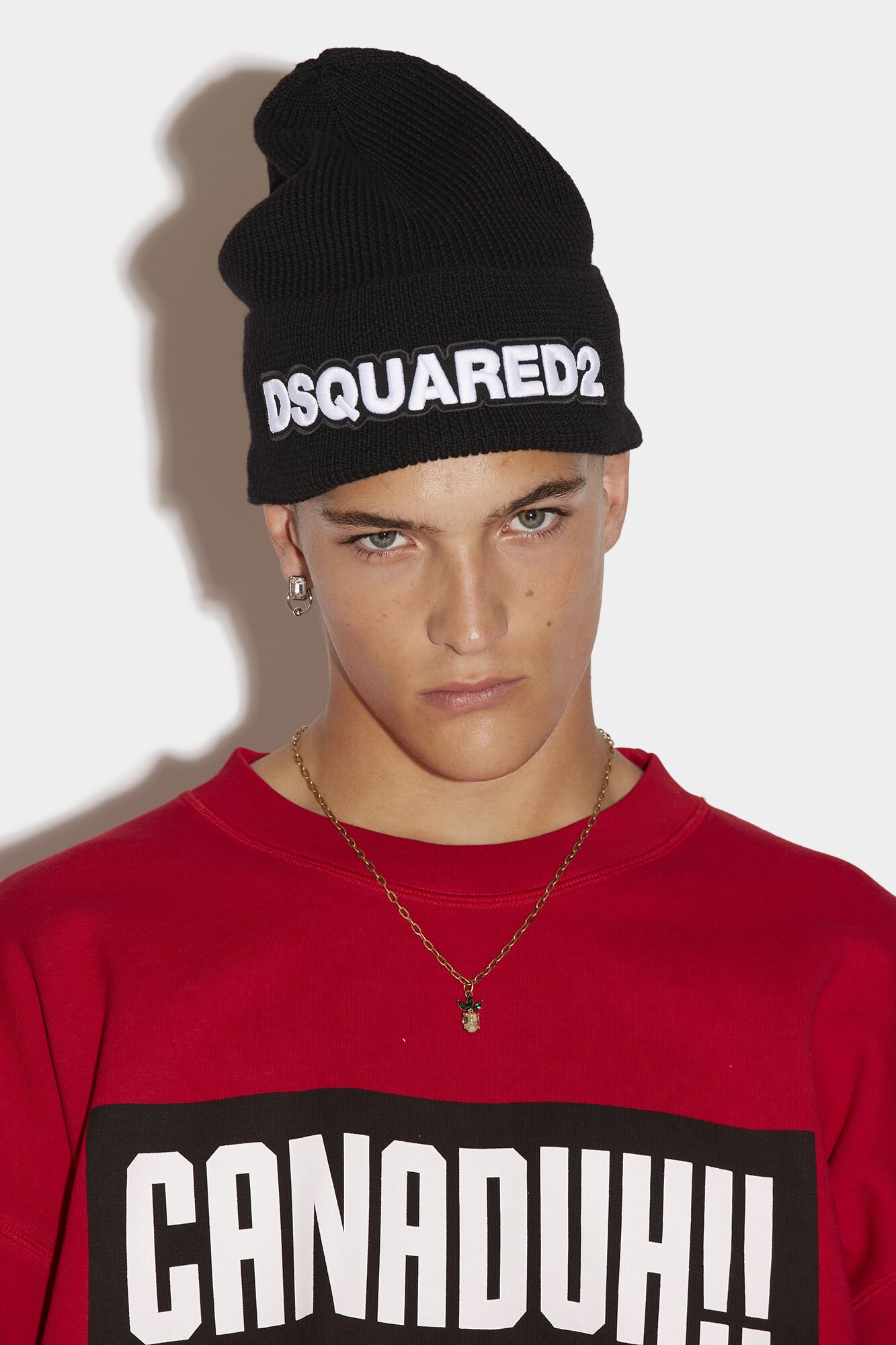 Dsquared Logo Beanie Hat