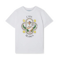 Casablanca Le Joueur T Shirt White Casablanca