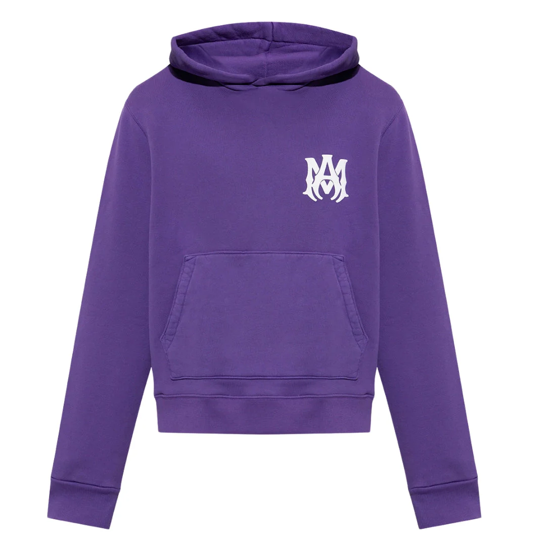 Amiri Logo Hoodie Purple Amiri