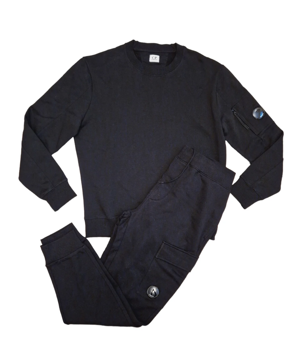 CP Company Full Tracksuit Black CP Company