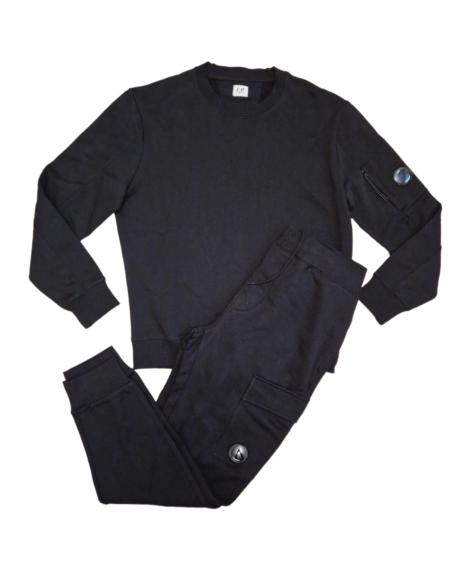 CP Company Full Tracksuit Black CP Company