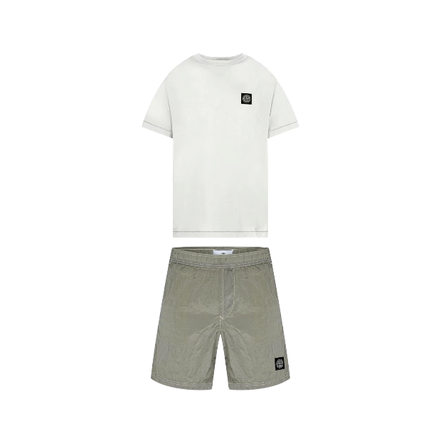 Stone Island Shorts Set Stucco Stone Island