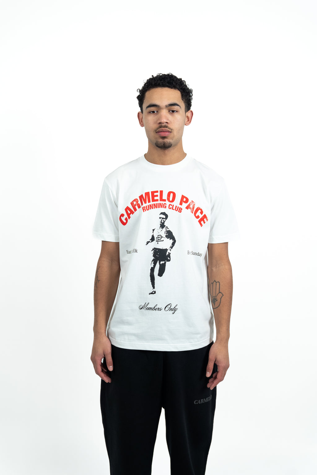 CARMELO PACE RUNNING MEMBERS CLUB T SHIRT