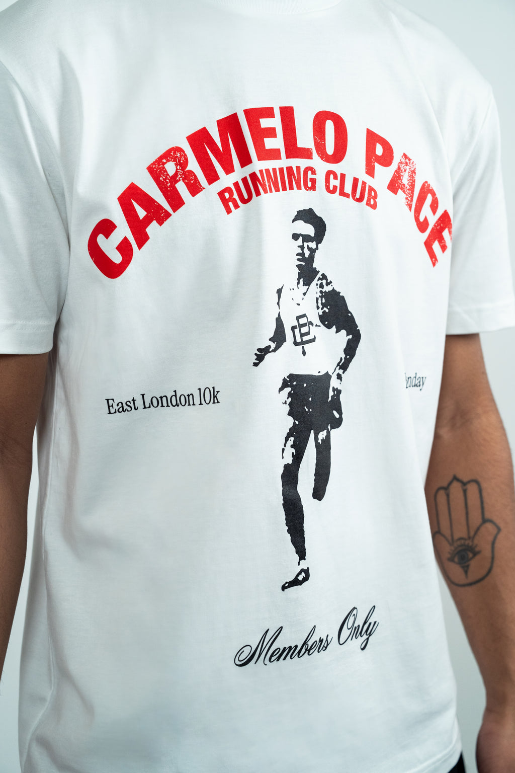 CARMELO PACE RUNNING MEMBERS CLUB T SHIRT