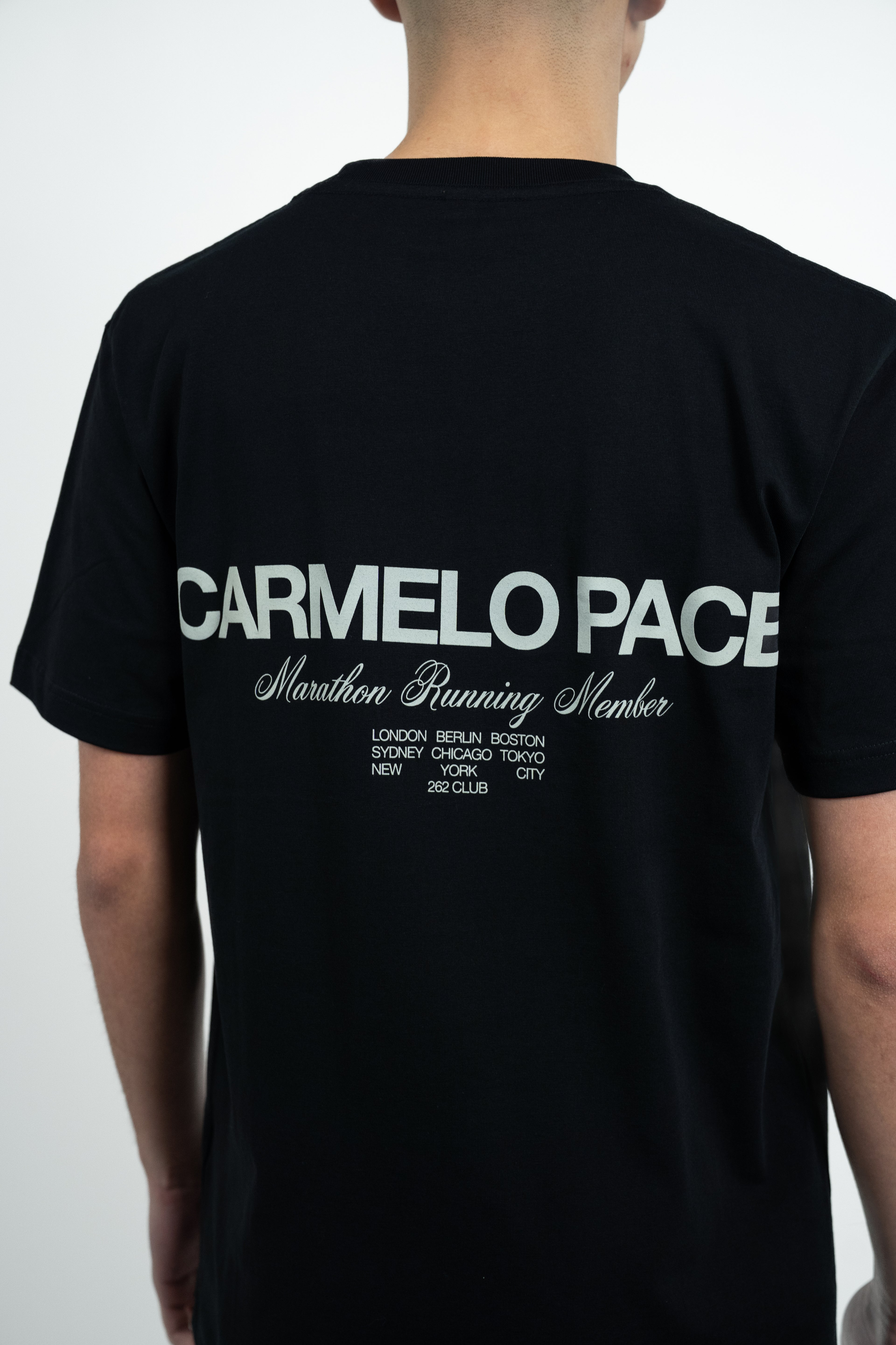 CARMELO PACE MARATHON TOUR T SHIRT BLACK