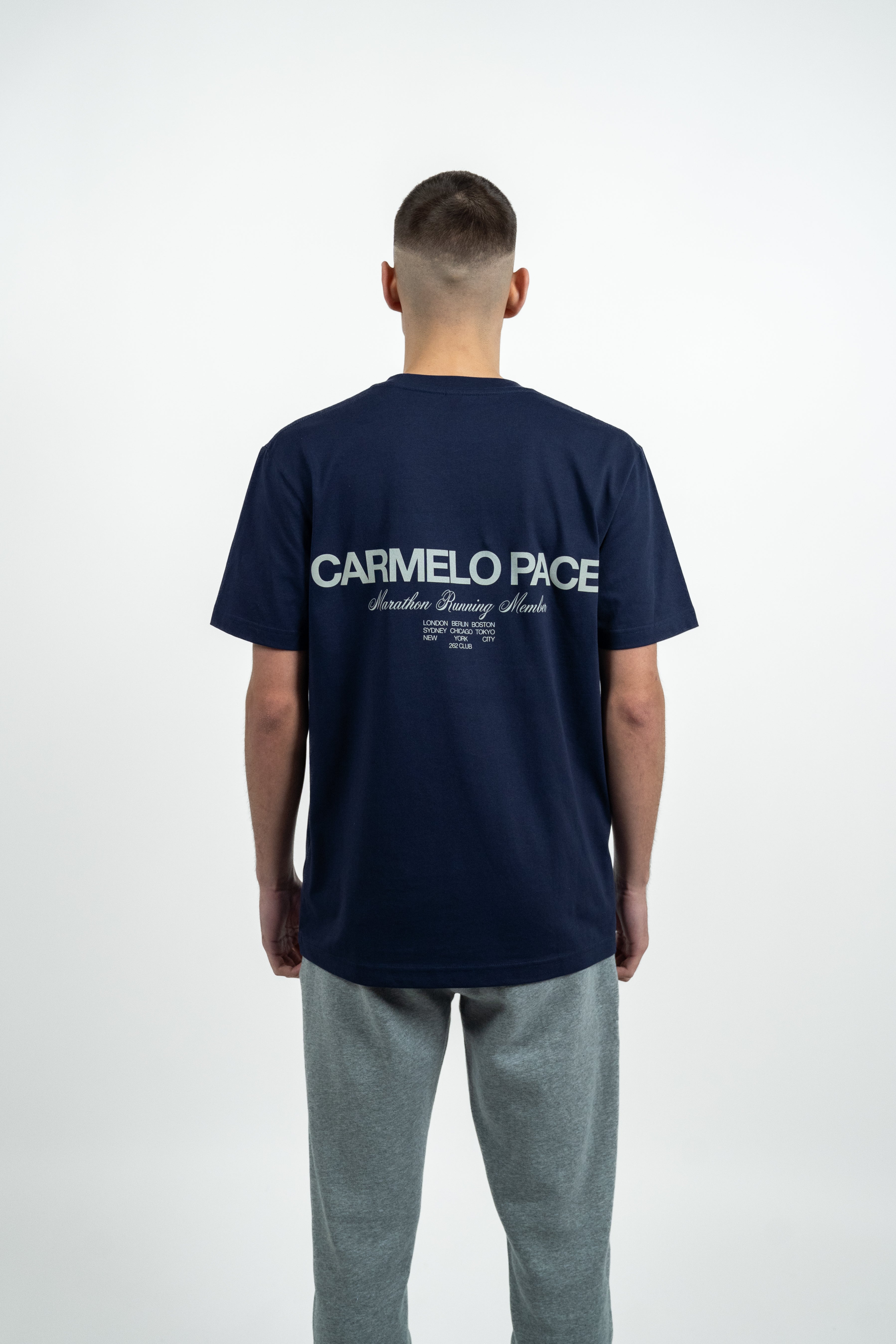 CARMELO PACE MARATHON TOUR T SHIRT NAVY