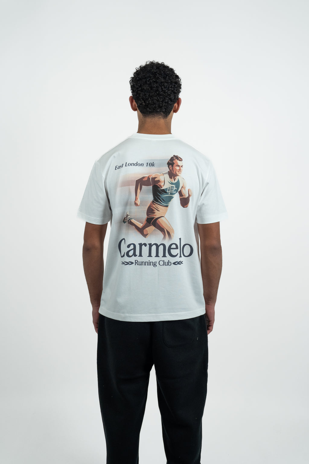 CARMELO PACE EAST LONDON RUN CLUB T SHIRT