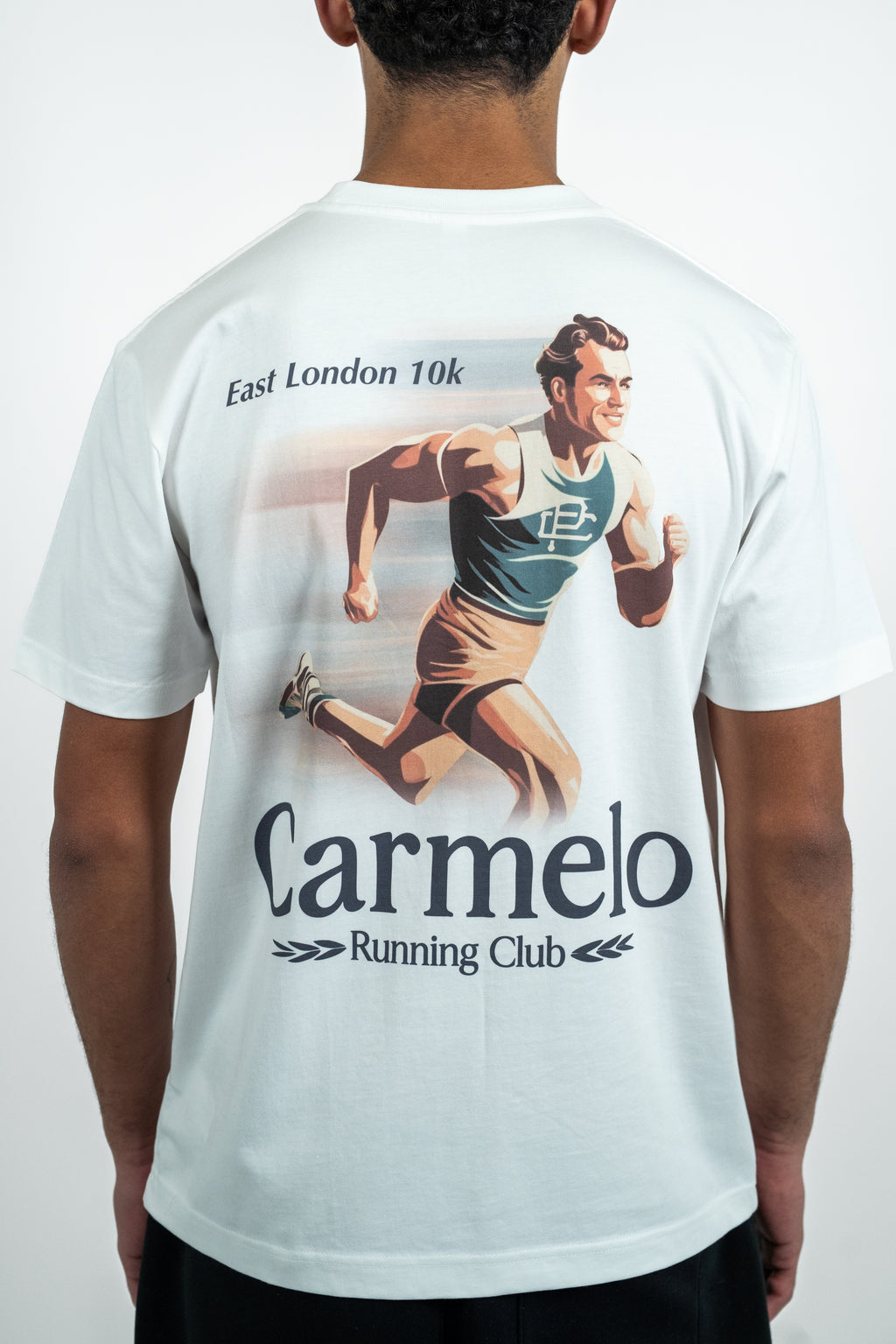 CARMELO PACE EAST LONDON RUN CLUB T SHIRT