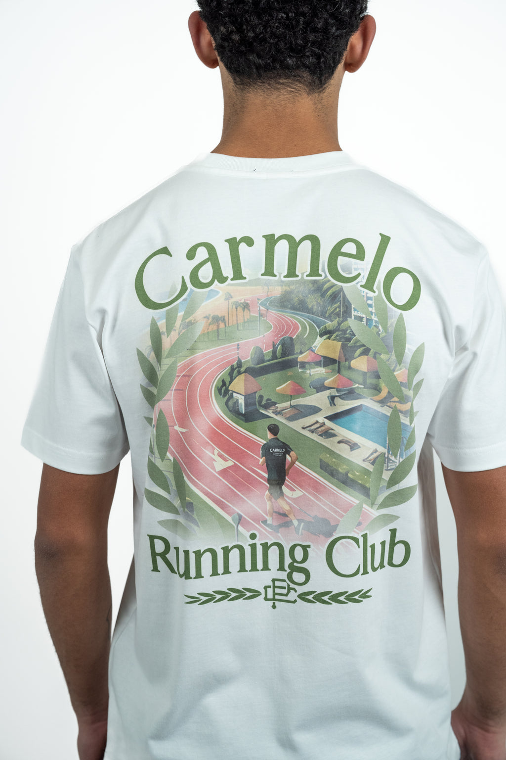 CARMELO PACE RUNNING CLUB 2.0 T SHIRT WHITE