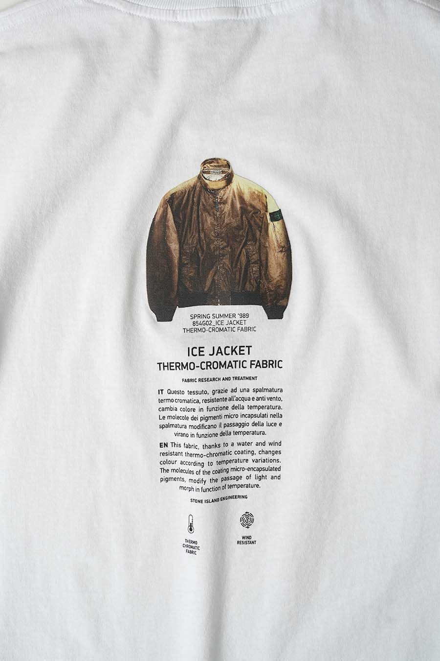 Stone Island Archivio Print T Shirt White Stone Island