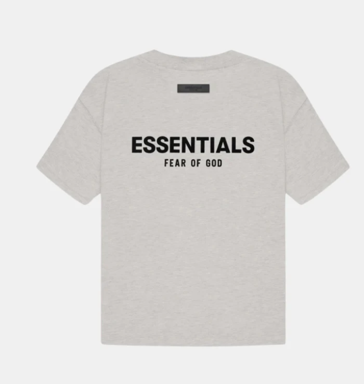 Fear Of God Essentials T Shirt Light Oatmeal