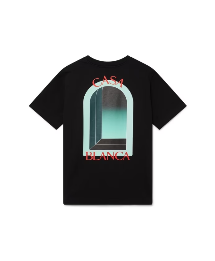 Casablanca L'Arche T Shirt Black