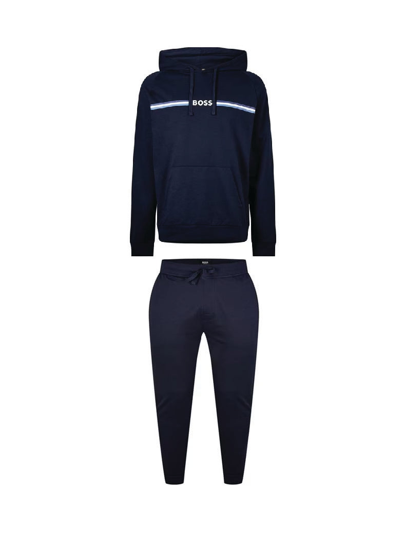Hugo Boss Authetic Tracksuit Navy