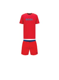 Hugo Boss Logo Shorts Set Red