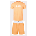 Hugo Boss Shorts Set Pastel Orange Hugo Boss