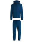Hugo Boss Logo Full Zip Tracksuit Blue Hugo Boss