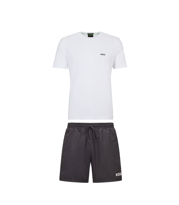 Hugo Boss Icon Logo Set White/Black Hugo Boss