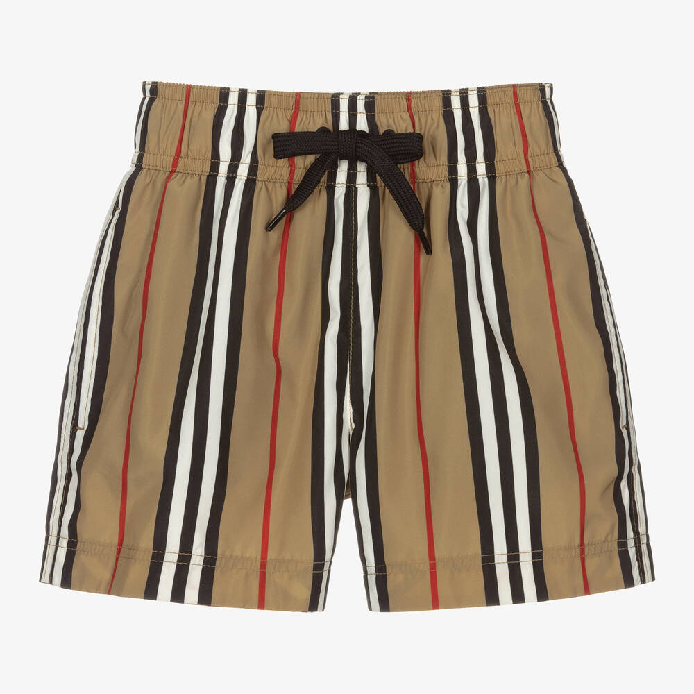 Kids Burberry Check Swim Shorts Burberry Kids